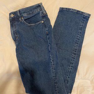J Crew Full Length Classic Straight Jeans (Size 27)